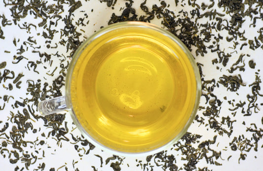 Jasmine Gold Dragon Tea Brewed