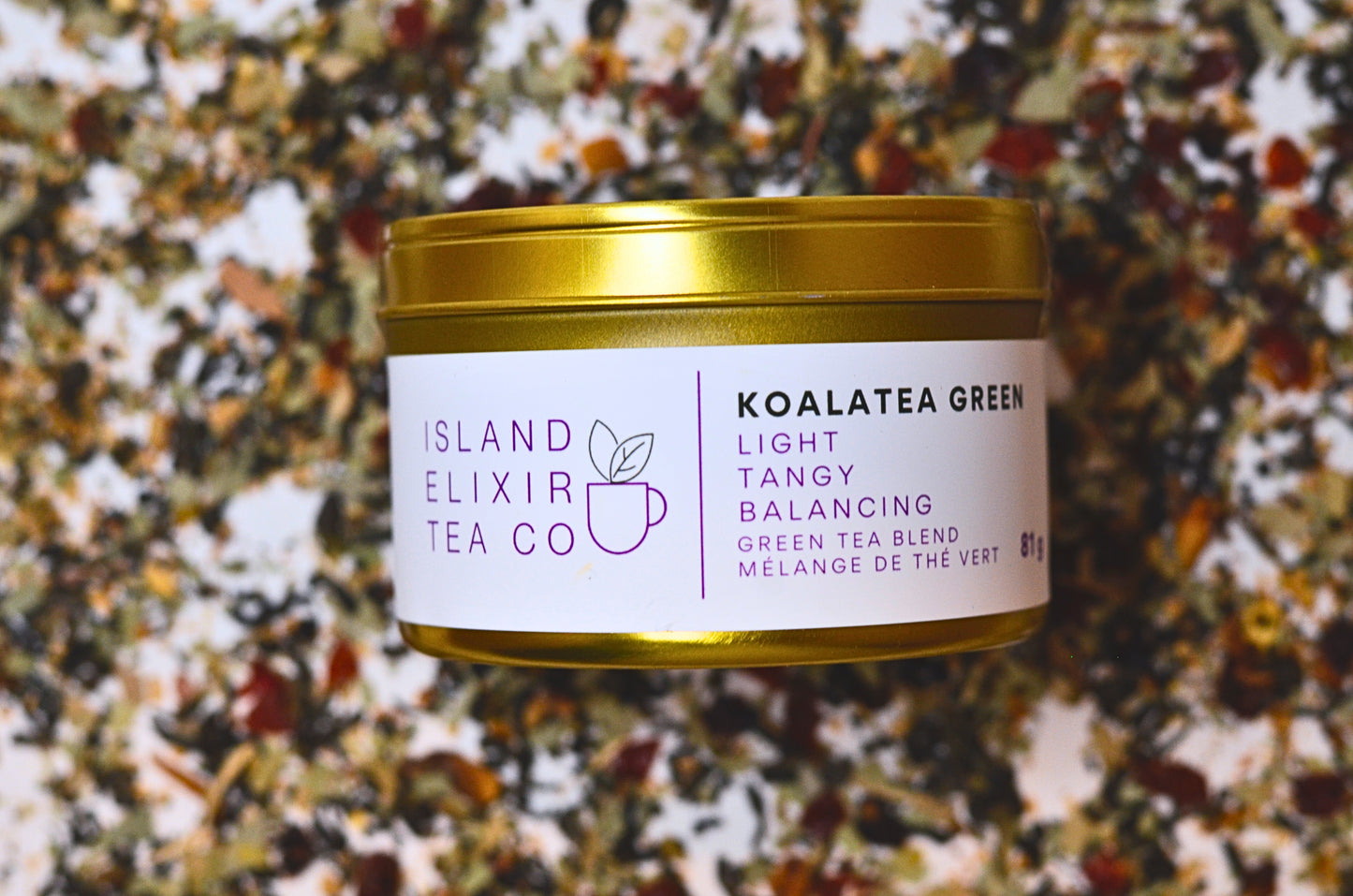 Koalatea Green Tea Tin