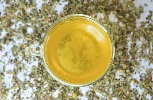 After Dinner Delight Tea Brewed