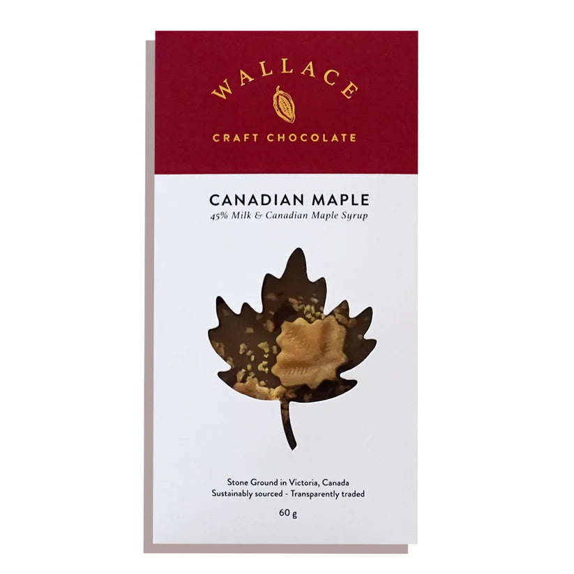 Canadian Maple + 45% Milk Chocolate