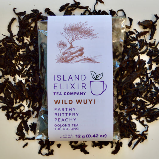Wild Wuyi Tea 10 cups of tea size compostable packaging oolong tea from china