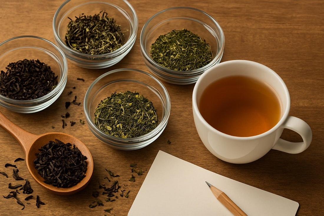A Cup of Tea and Unexpected Opportunities - A cup of tea with some ingredients nearby and a sheet of paper with pencil
