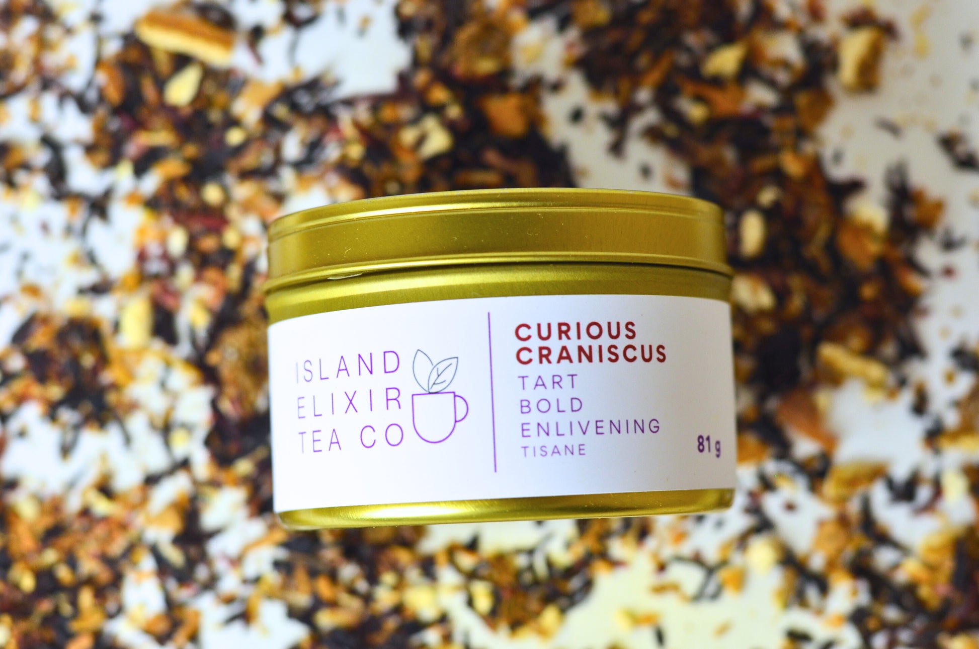 Curious Craniscus Tea Tin