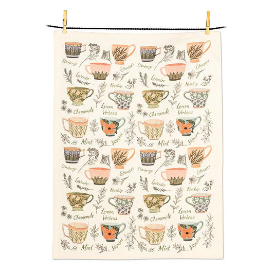 Tea Garden Tea Towel