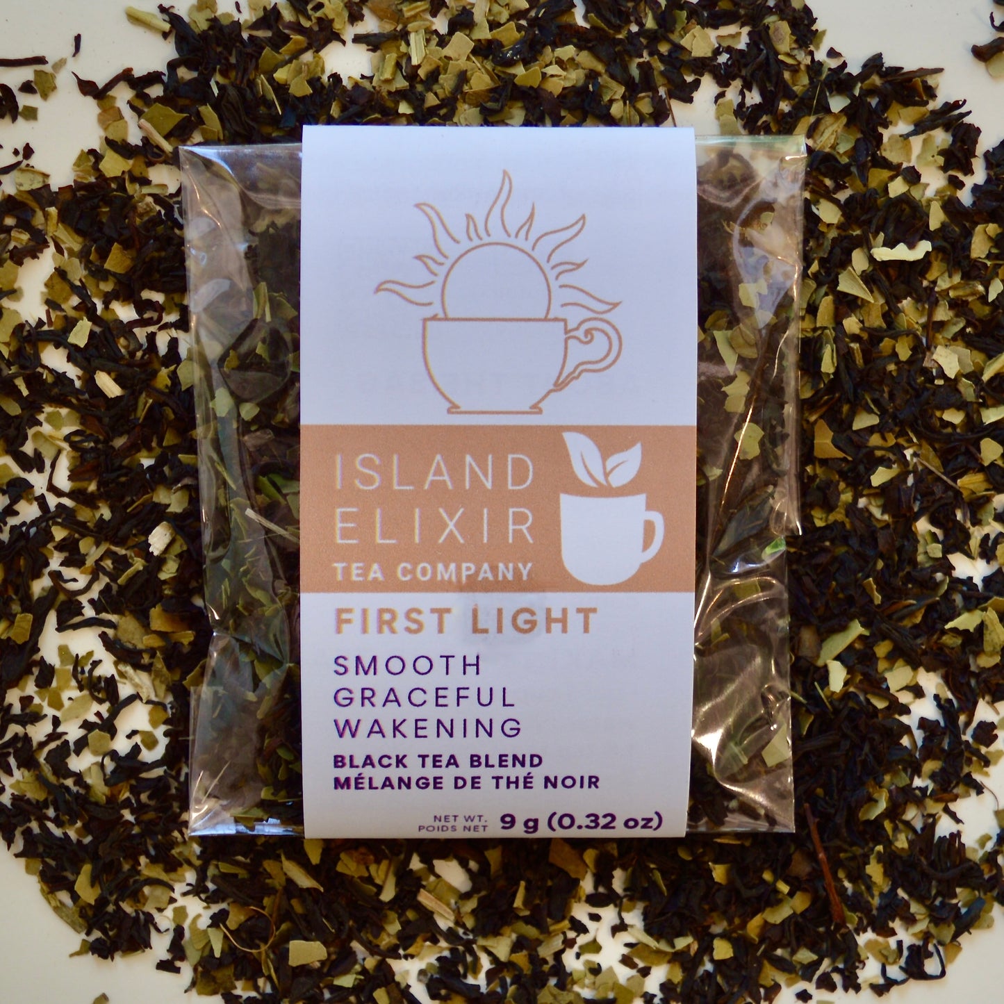 First Light Herbal Tea 4 cups of tea size compostable packaging oolong tea from china