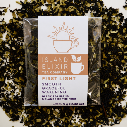 First Light Herbal Tea 4 cups of tea size compostable packaging oolong tea from china