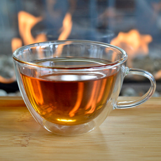 Golden Ember black Tea Steeped, Lightly oxidized oolong tea from China
