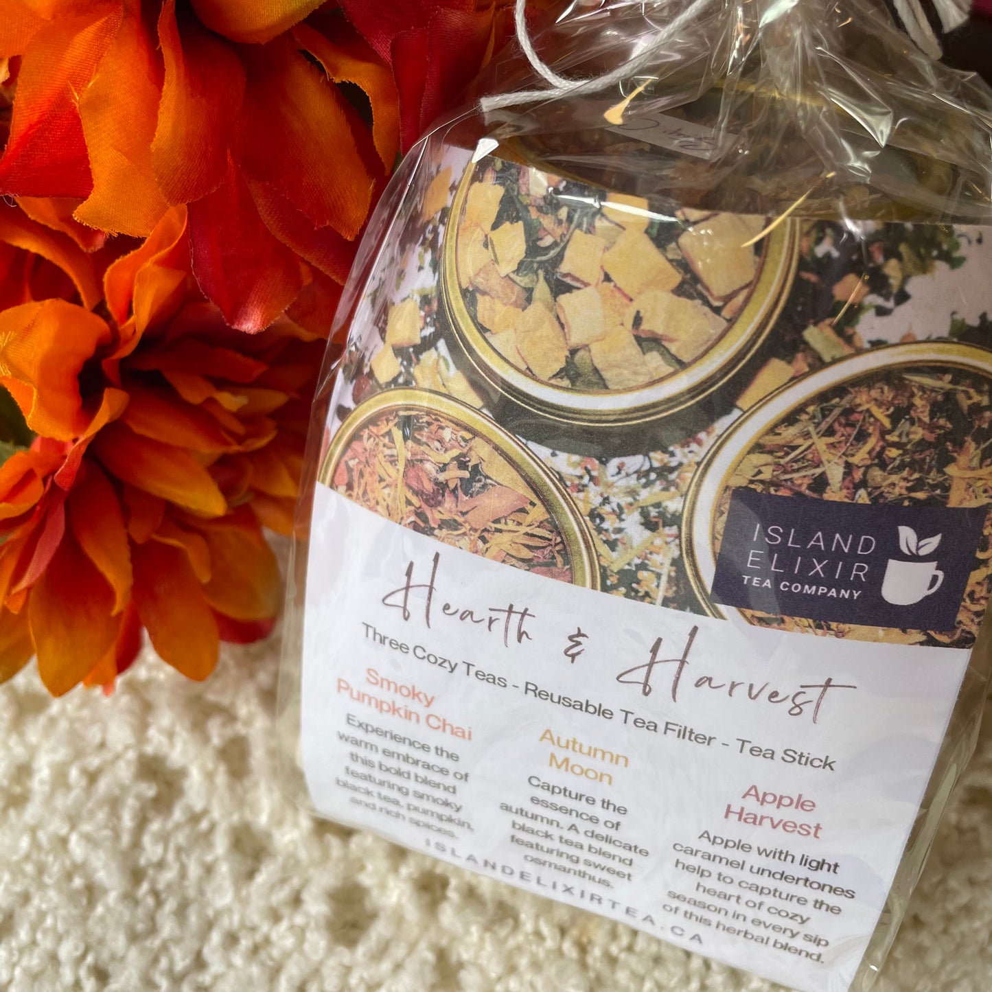 Hearth and Harvest Tea Trio