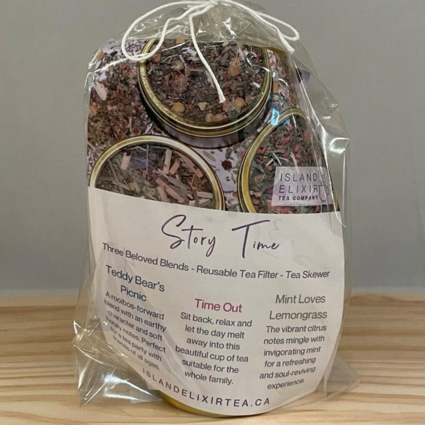 Island Elixir Tea Company Organic Herbal Tea Bundle Gift