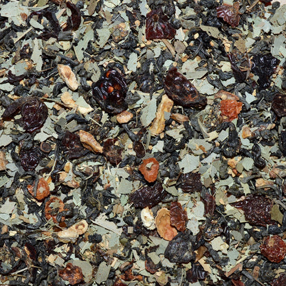 Koalatea Dried close up, green tea blend