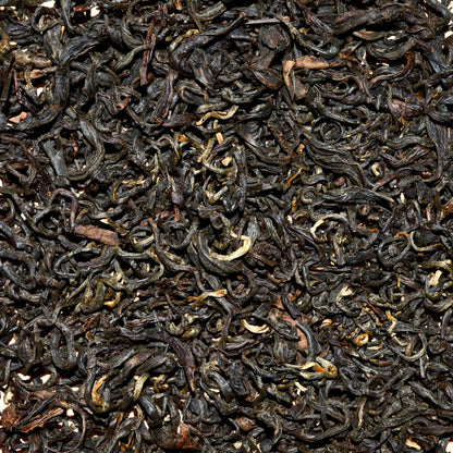 Legacy Black Kenyan Black tea dried tea leaves close up