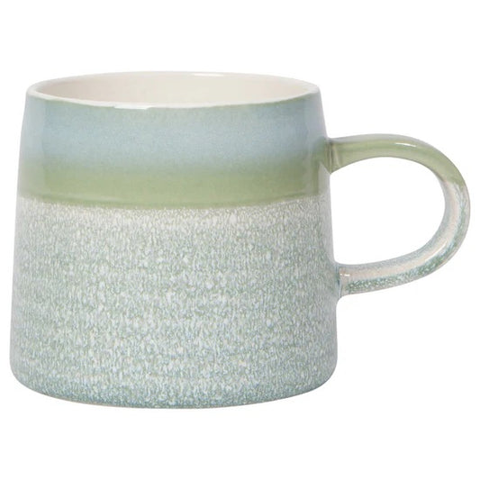 Mineral Reactive Glaze Mug  in Sage