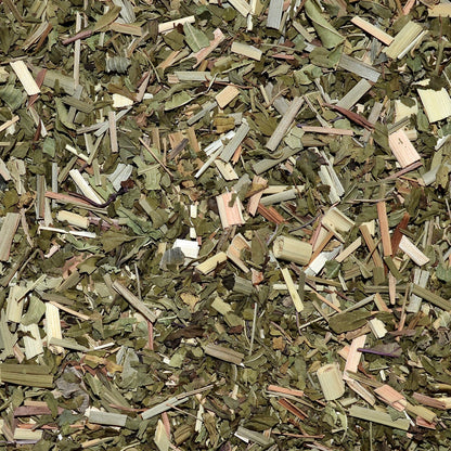 Mint loves lemongrass loose leaf herbal tea Lemongrass, peppermint, spearmint, lemon verbena.