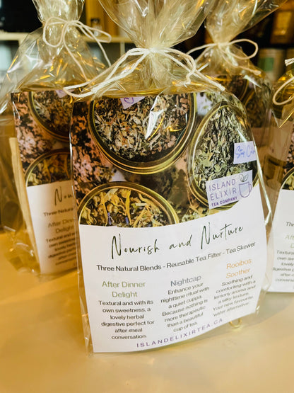 Nourish and Nurture Tea Trio