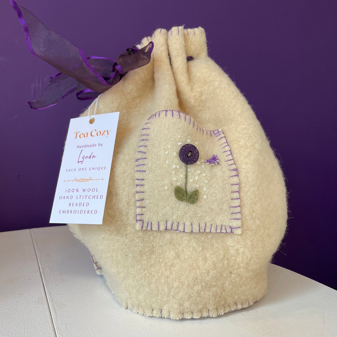 Handcrafted Wool Tea Cozy