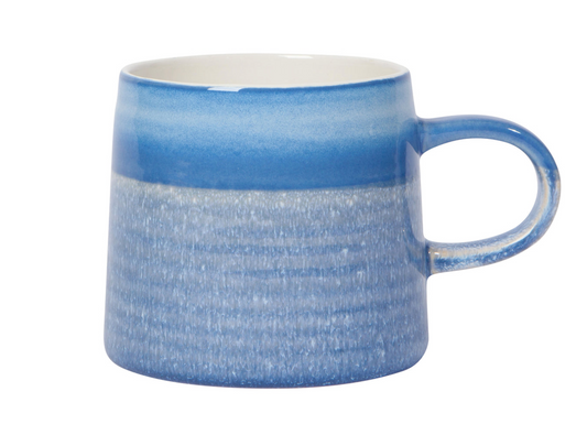 Mineral Reactive Glaze Mug in Azure