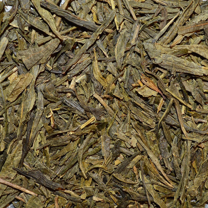 Sencha fuji Japanese green tea dried leaves, lightly-steamed green tea asamushi