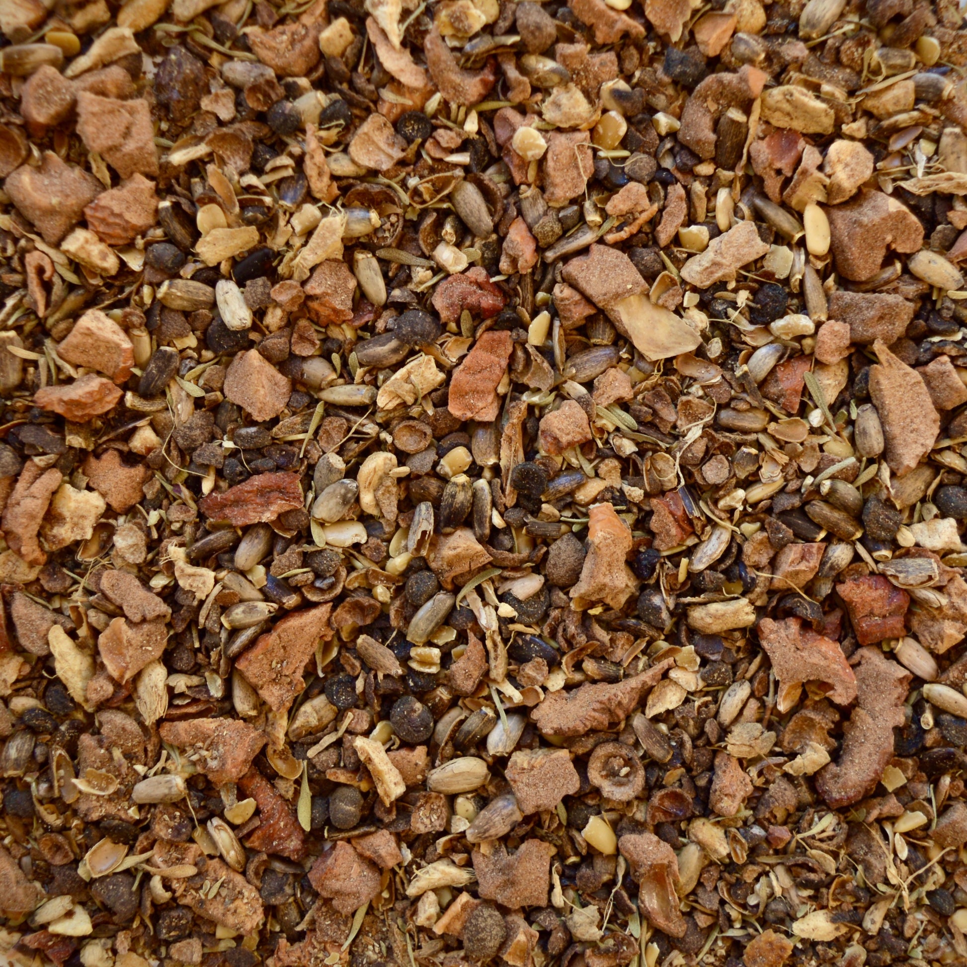 Tea Thyme Loose Leaf Herbal Tea Allspice, milk thistle seed, apple, ginger, grapefruit, thyme.