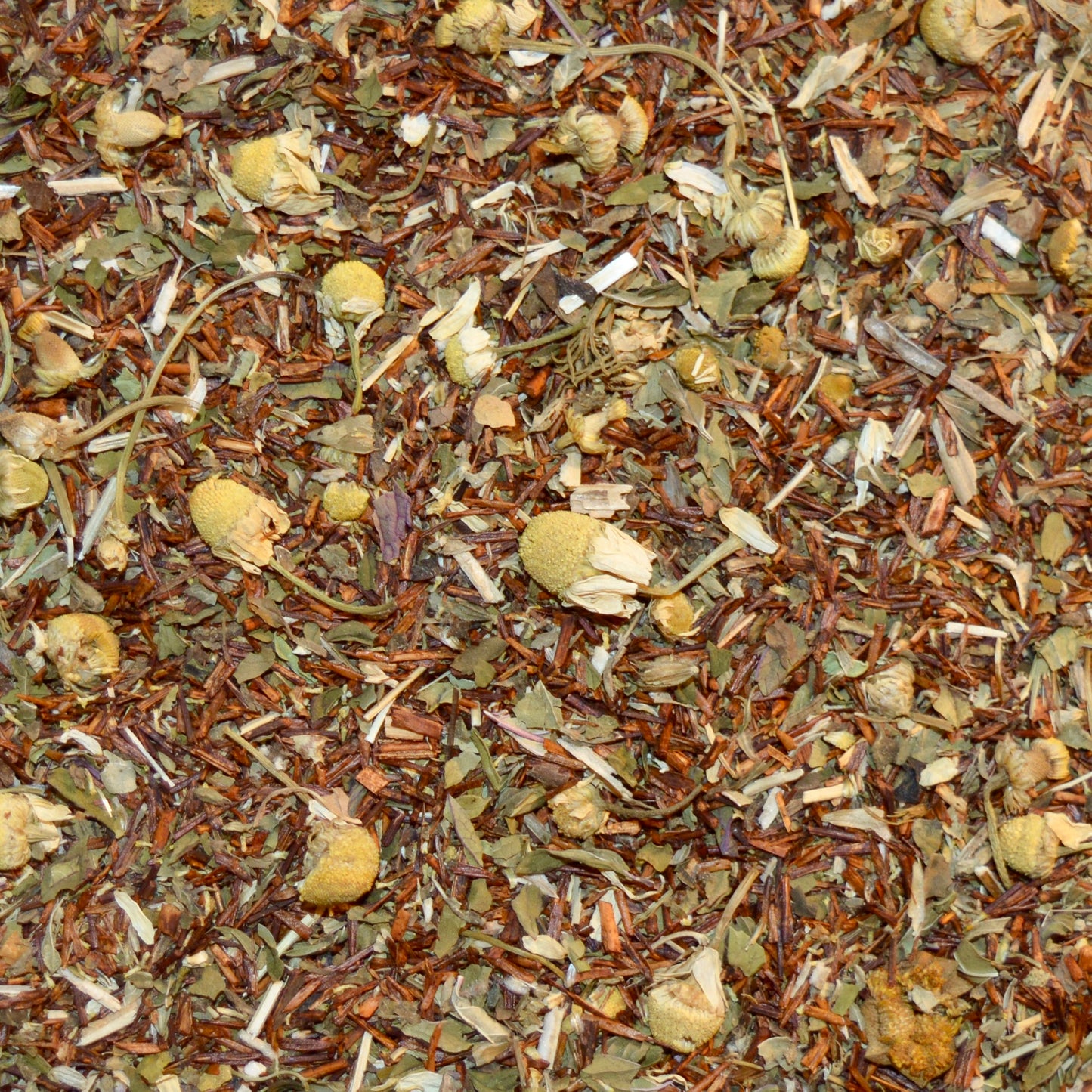 Teddy Bear Picnic, Rooibos, up close, herbal tea