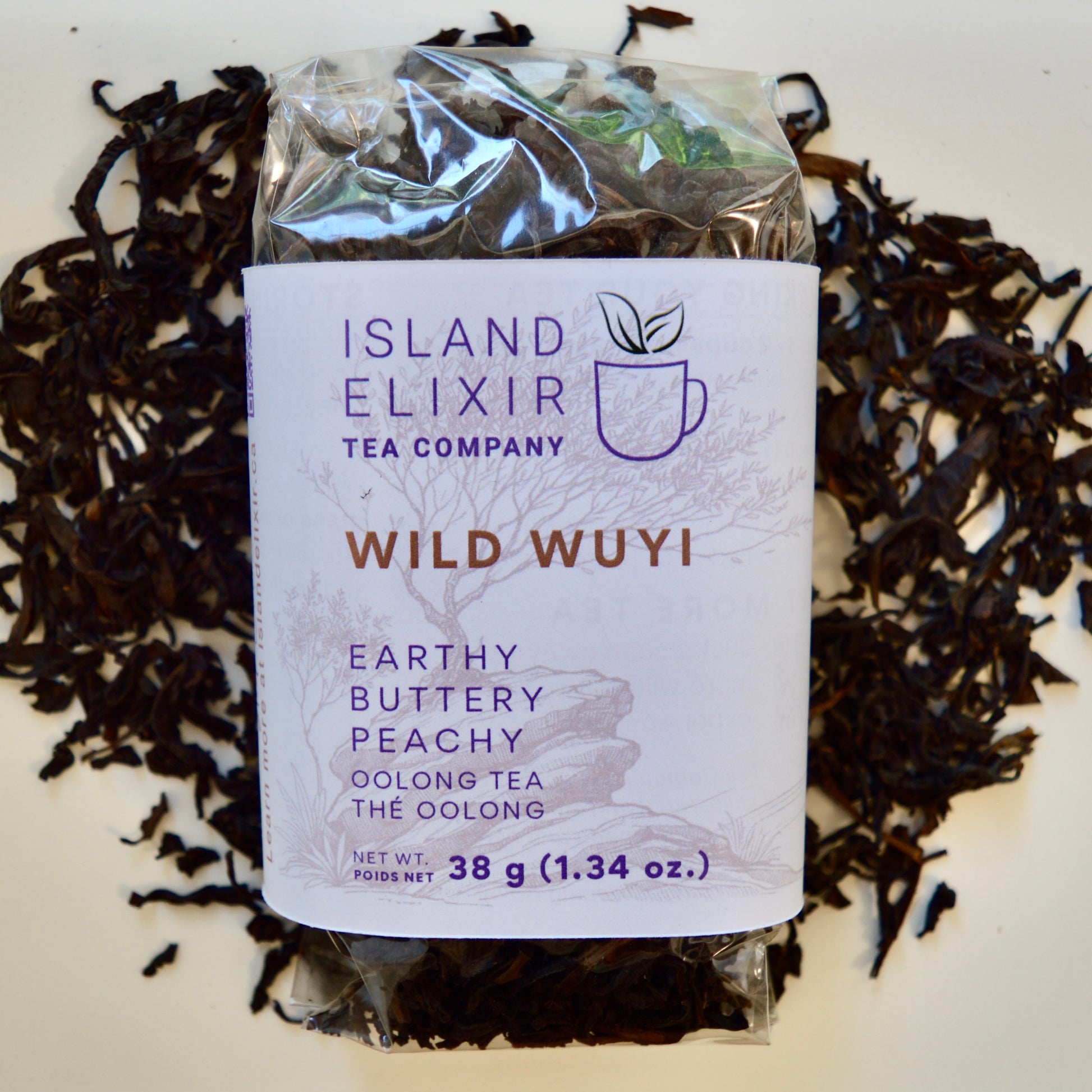 Wild Wuyi Herbal Tea 30 cups of tea size compostable packaging oolong tea from china