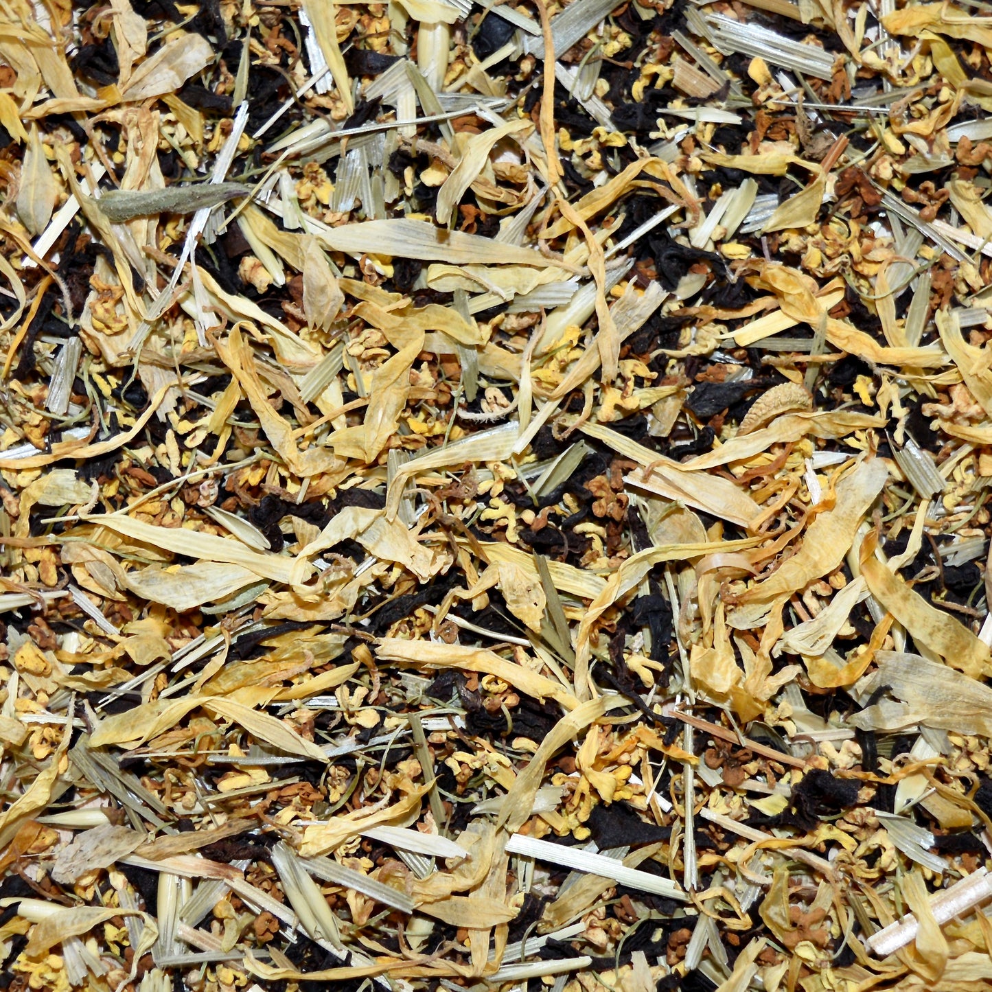 autumn moon black herbal blend tea