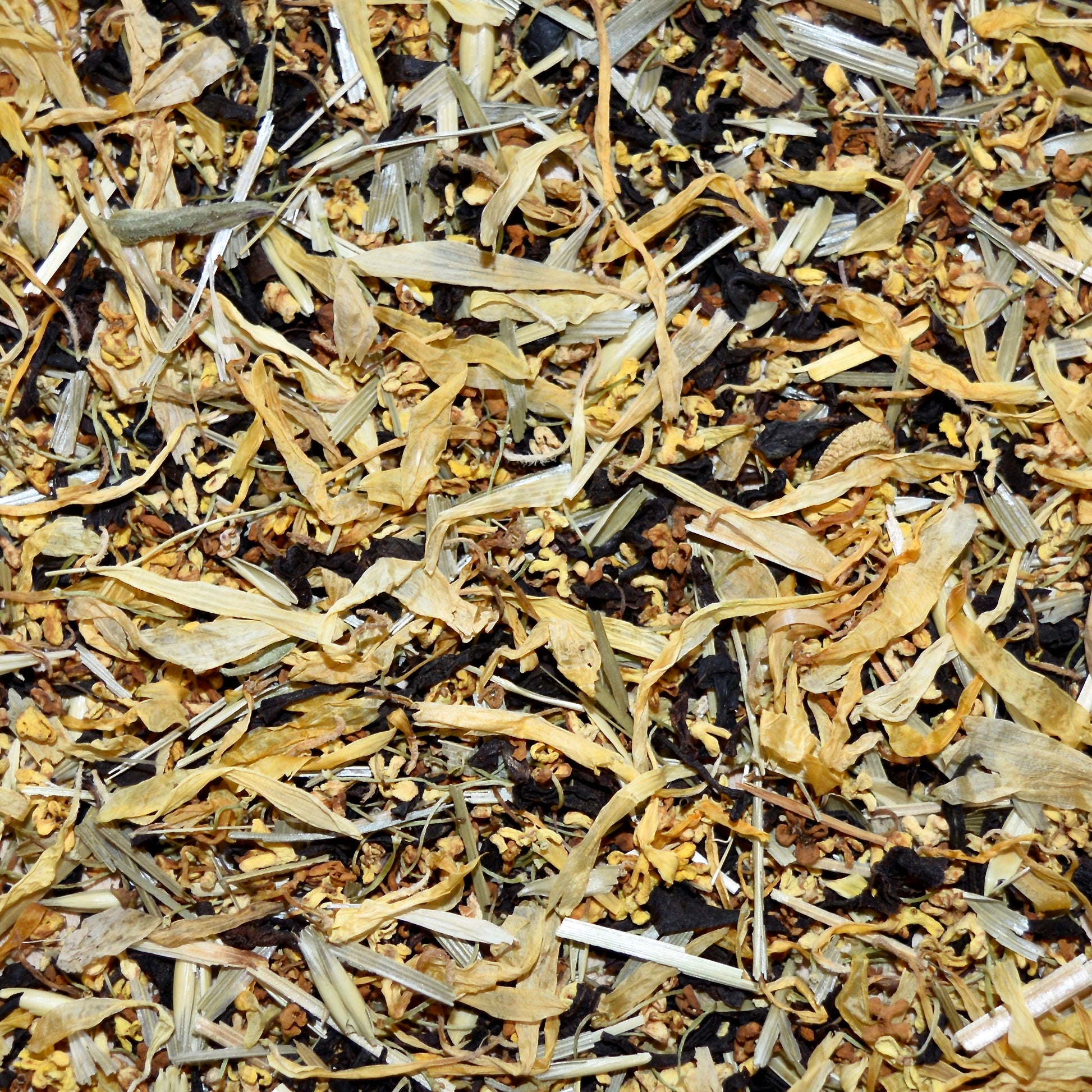autumn moon black herbal blend tea