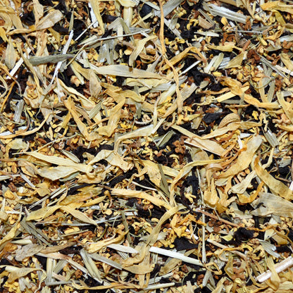 autumn moon black herbal blend tea