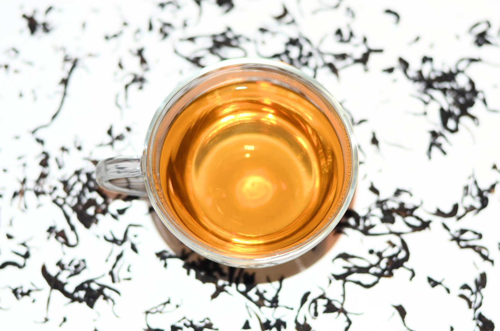 Wuyi Rock Oolong Tea Steeped